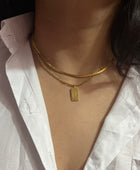 Uniqua Evil Eye Gold Layered Necklace