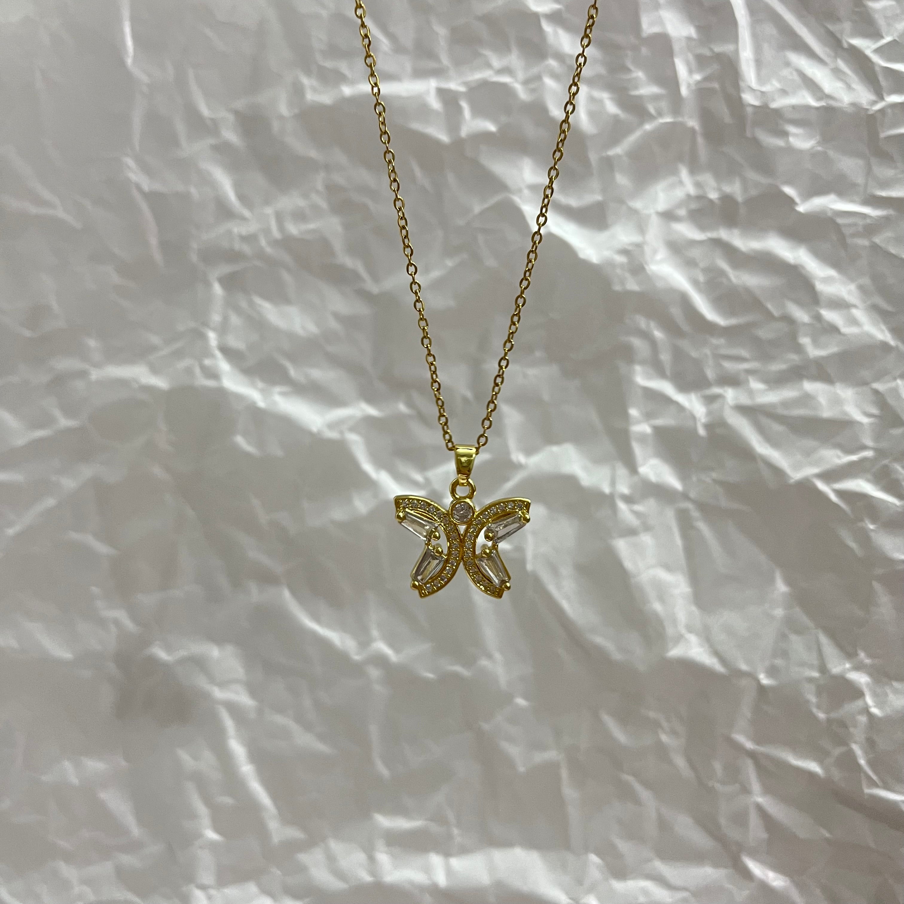 Gin Little Butterfly Necklace