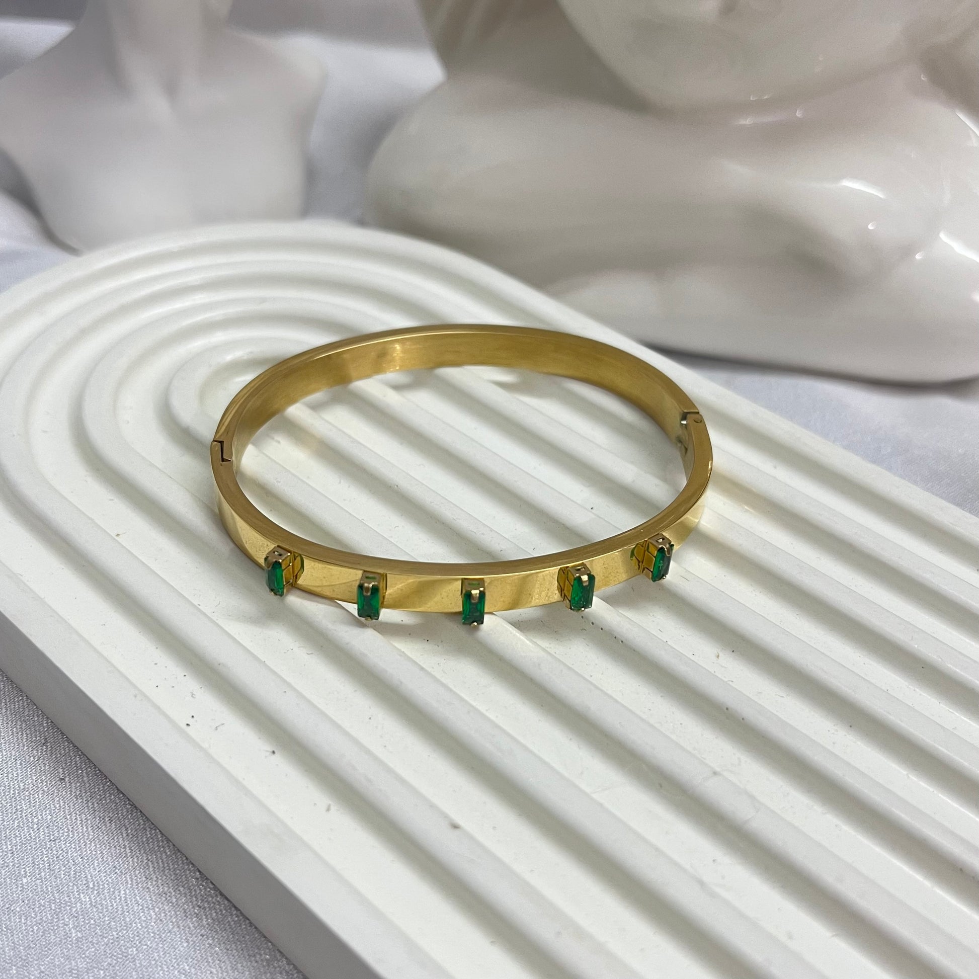 Nathan Green Emerald Cuff