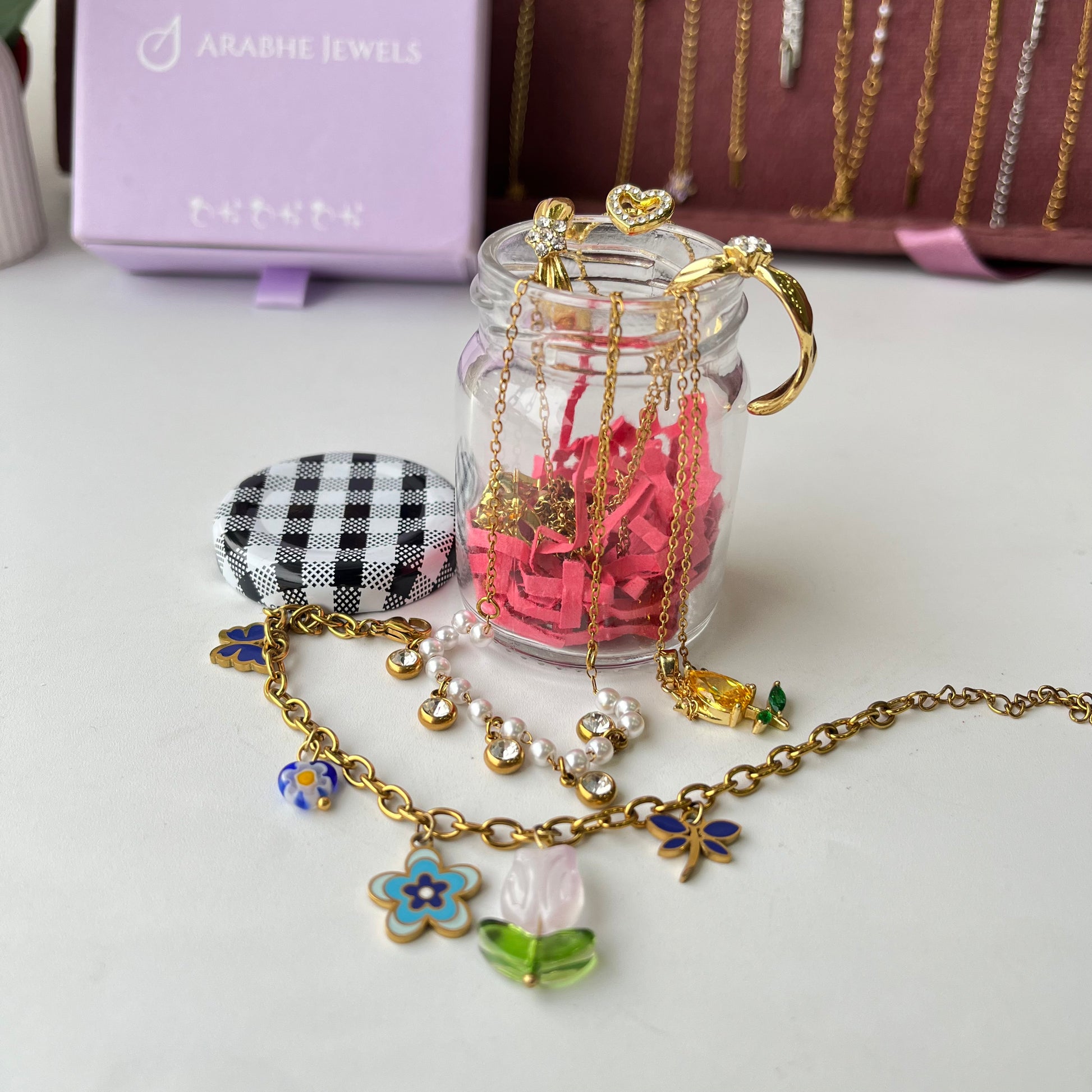 Viral Mystery Jewellery Jars(Read below description carefully)