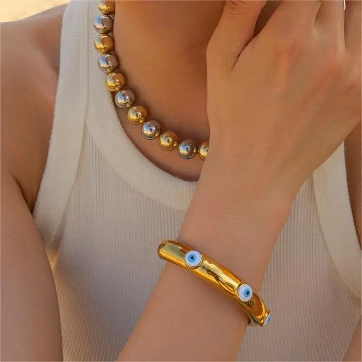 Virtue Evileye Bold Cuff