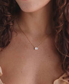 Givei Diamond Oval Necklace & Earrings Set✨