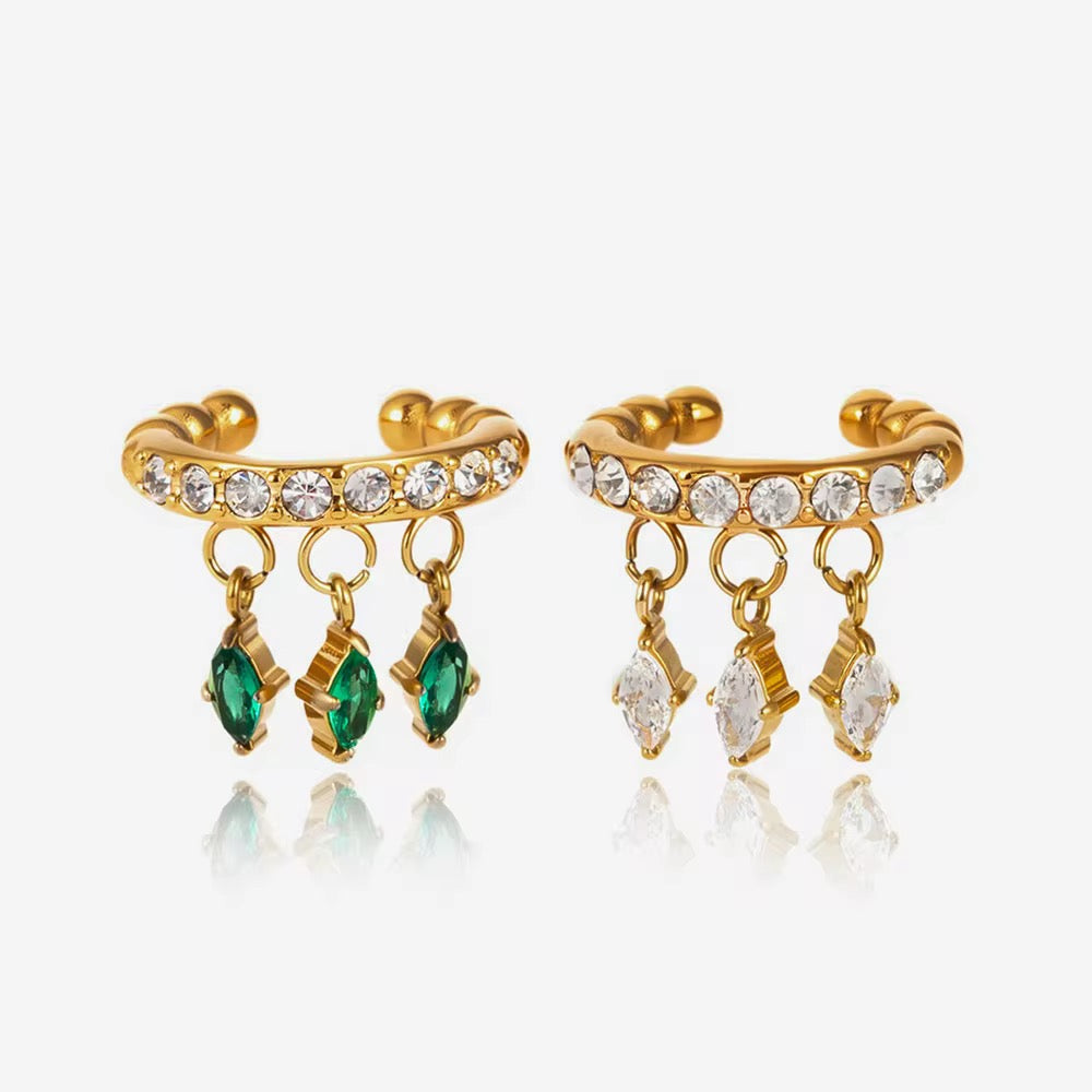 Monica Dazzling Diamond Earcuffs(SINGLE)✨