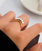 Crowny Diamond Gold Ring✨