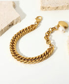 Babelle Pearl Shell Gold Bracelet