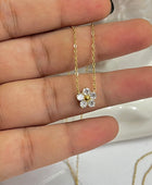 Peppy Mini Flower Necklaces
