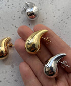 Marlo Gold and Silver Drop Earrings