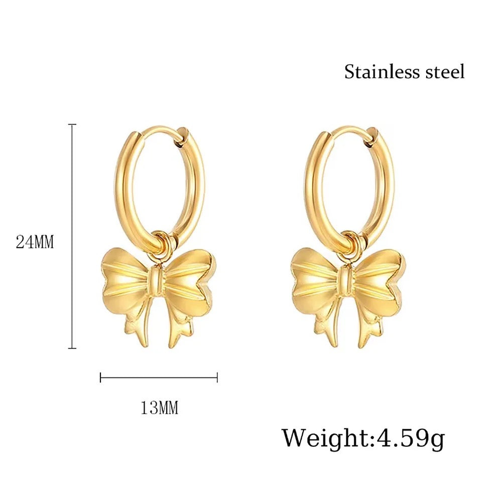 Niya Bow Cute Earrings