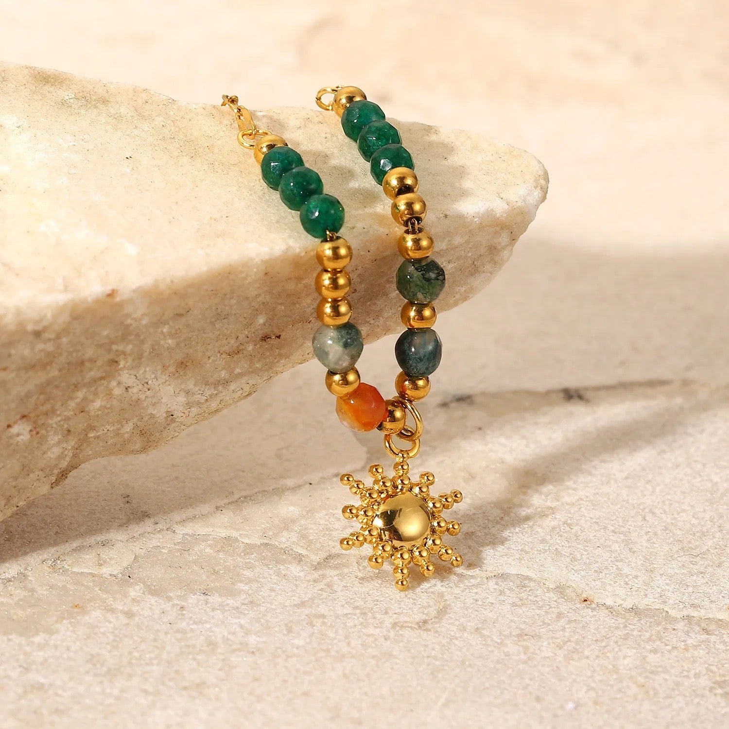 Grena Sunray Gold Necklace