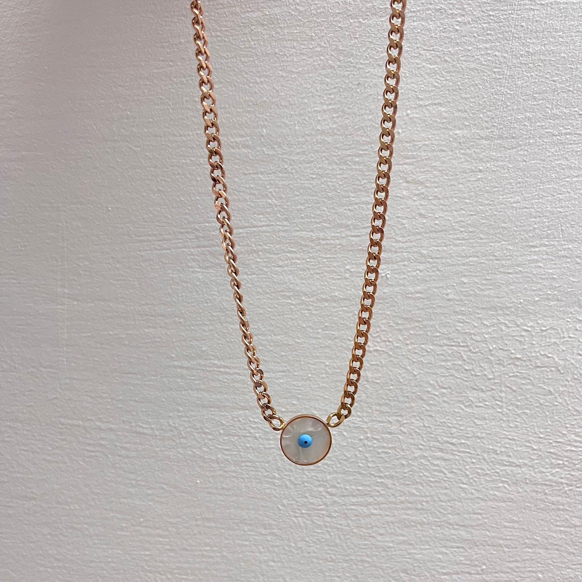 Ziza Evileye Rosegold Necklace
