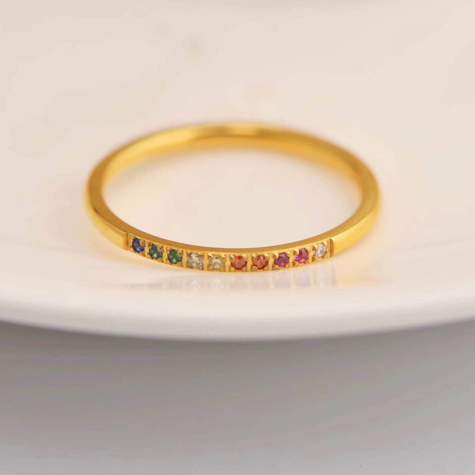 Shelby Multicolored Thin Band