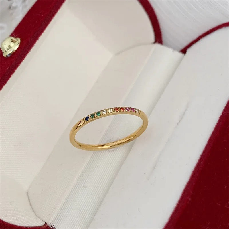 Shelby Multicolored Thin Band