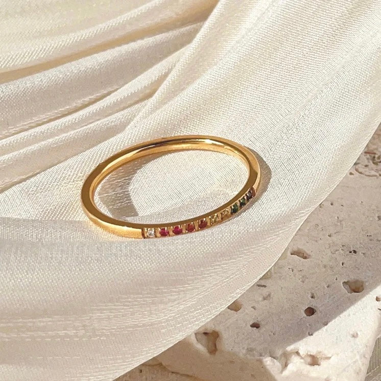 Shelby Multicolored Thin Band