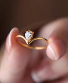 Lavie Almond Diamond Ring