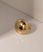Fulia Textured Gold Ring