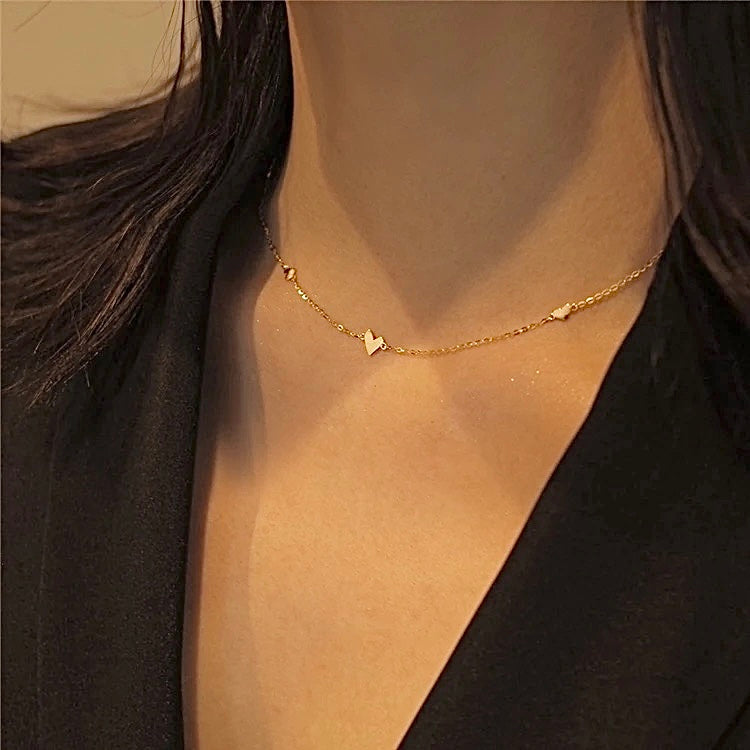 Meera Mini Heart Necklace