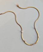 Gravel Herringbone Necklaces