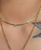 Gravel Herringbone Necklaces