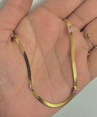 Gravel Herringbone Necklaces