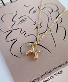 Puppet Gold Necklace✨