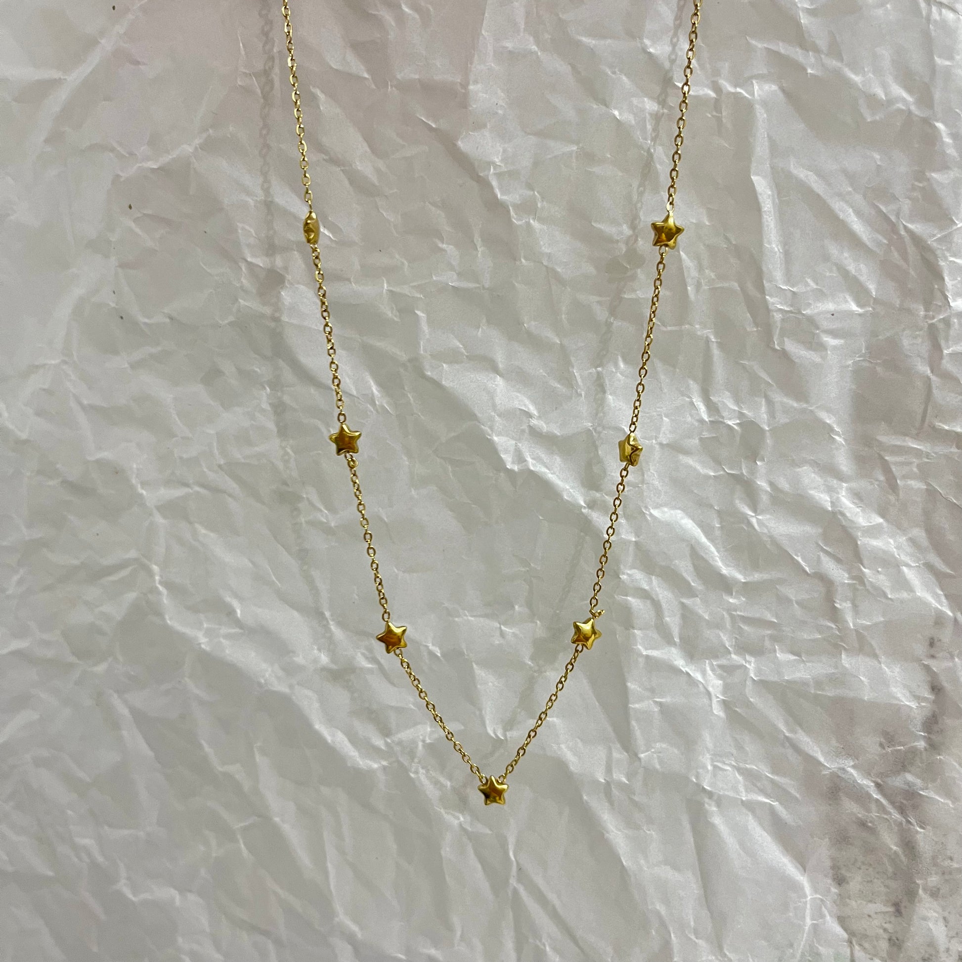 Oneway Star Gold Necklace