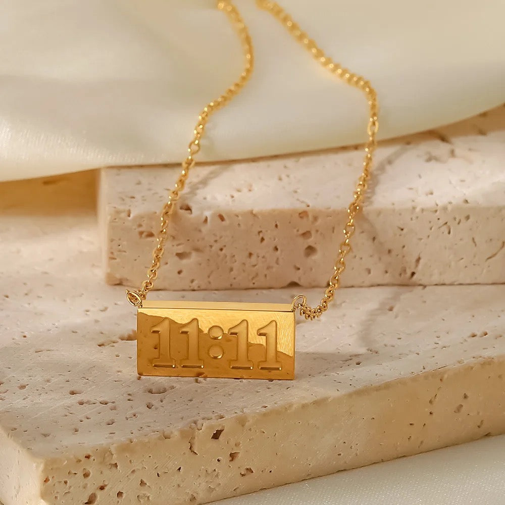 11:11 Gold Necklace