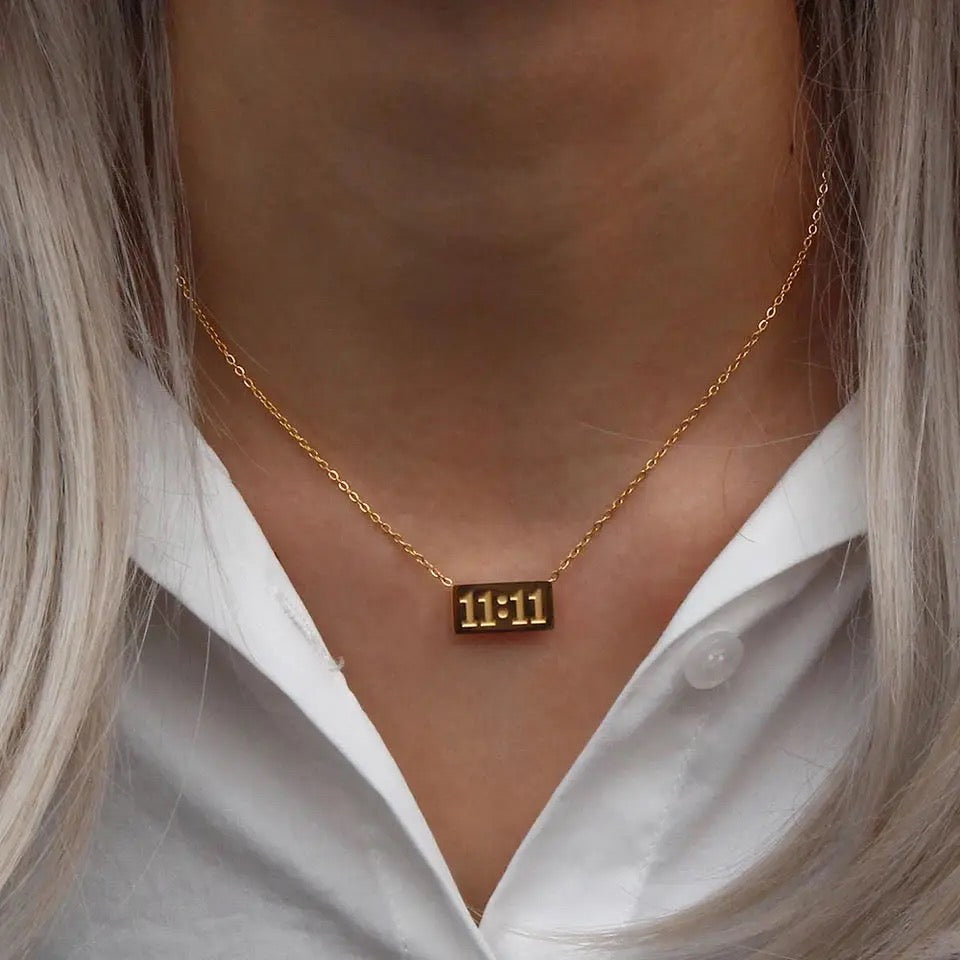 11:11 Gold Necklace