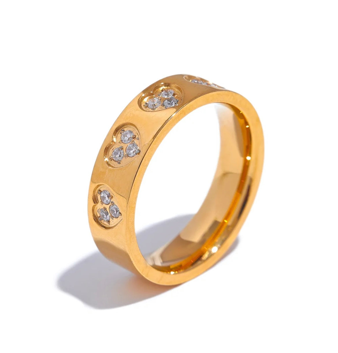 Emma Sweetheart Gold Ring