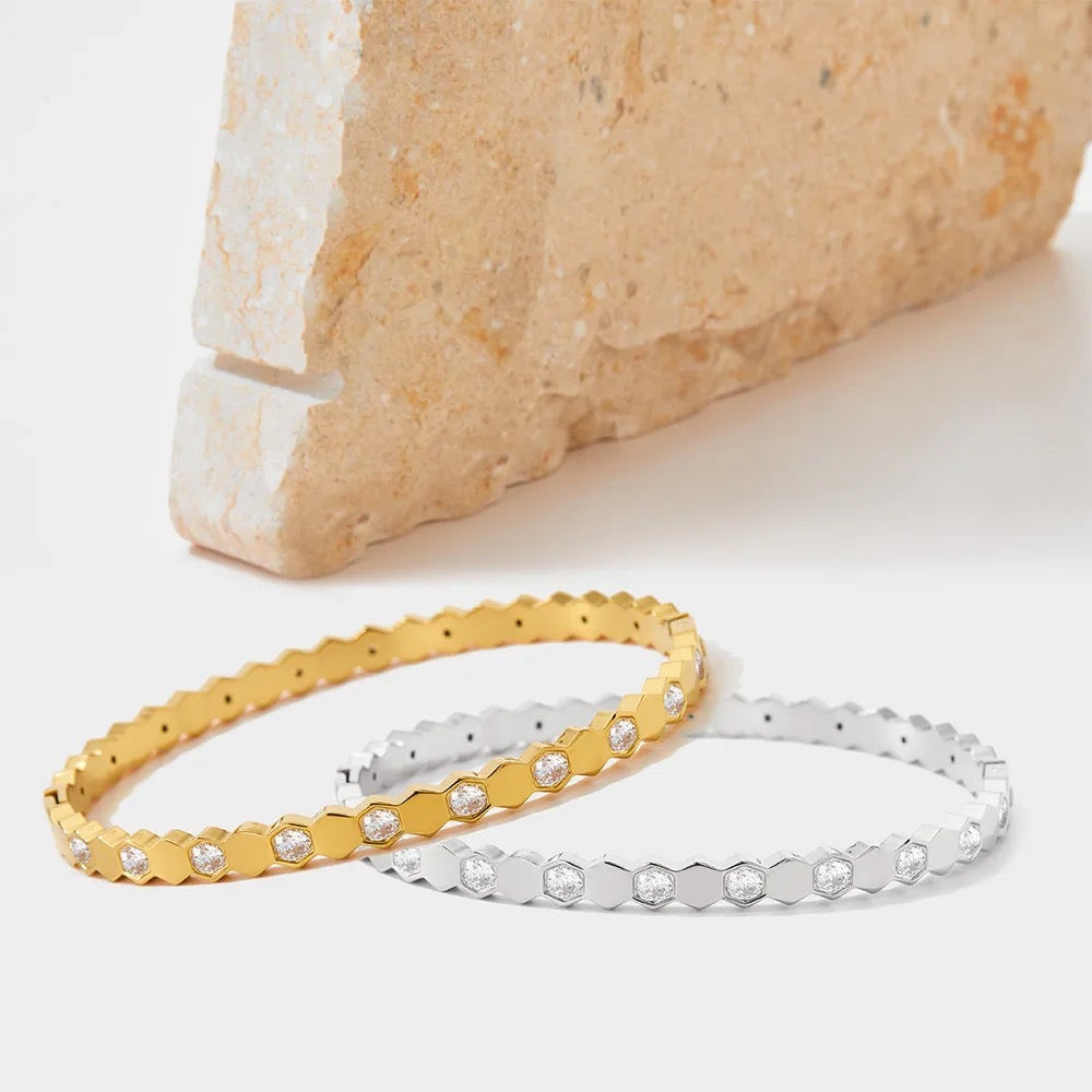 Christiane Gold Cuff