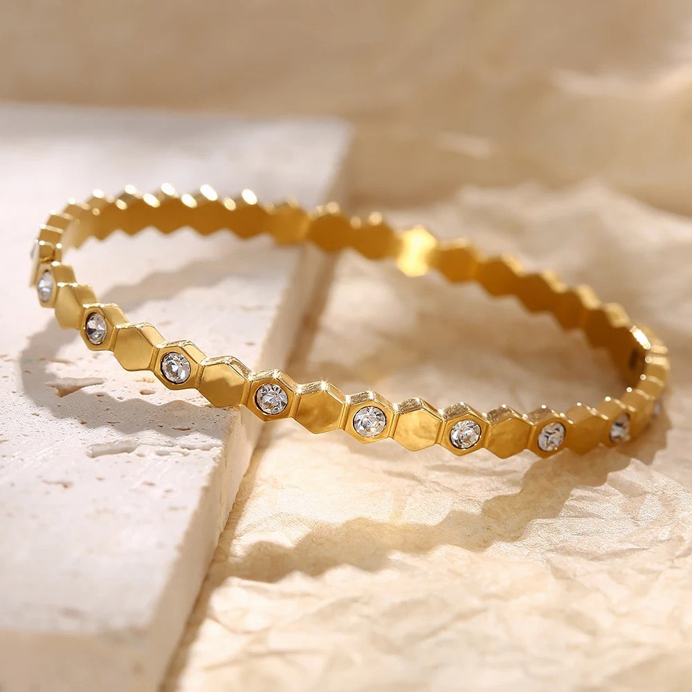 Christiane Gold Cuff