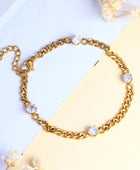Aekia Diamond Chain Bracelet