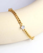 Aekia Diamond Chain Bracelet