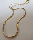 Almon Linked Gold Necklace✨