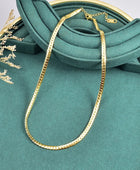 Almon Linked Gold Necklace✨