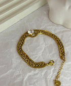 Jawi Diamond Gold Bracelet