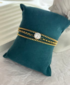 Jawi Diamond Gold Bracelet