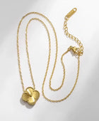 Shinyl Clover Gold Necklace