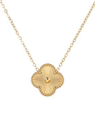 Shinyl Clover Gold Necklace