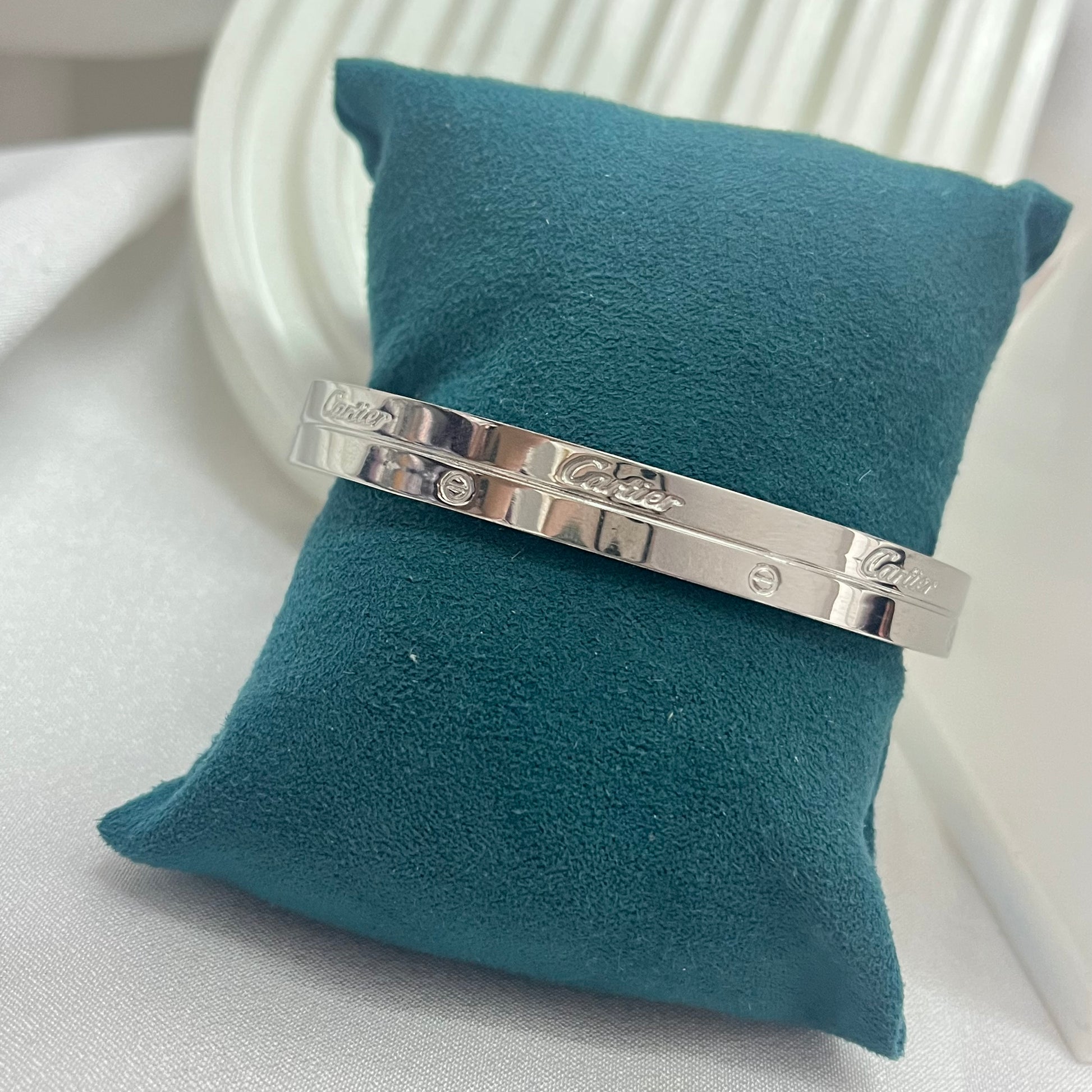 Silver Ct Classy Cuff