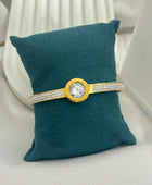 Roman Number Gold Cuff