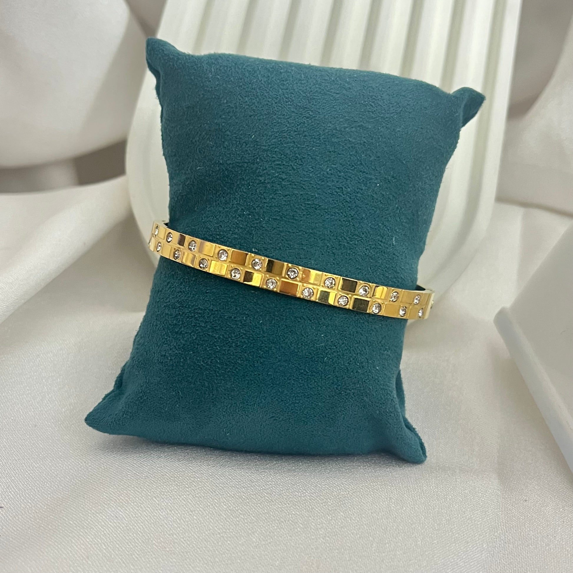 Felicity Diamond Gold Cuff