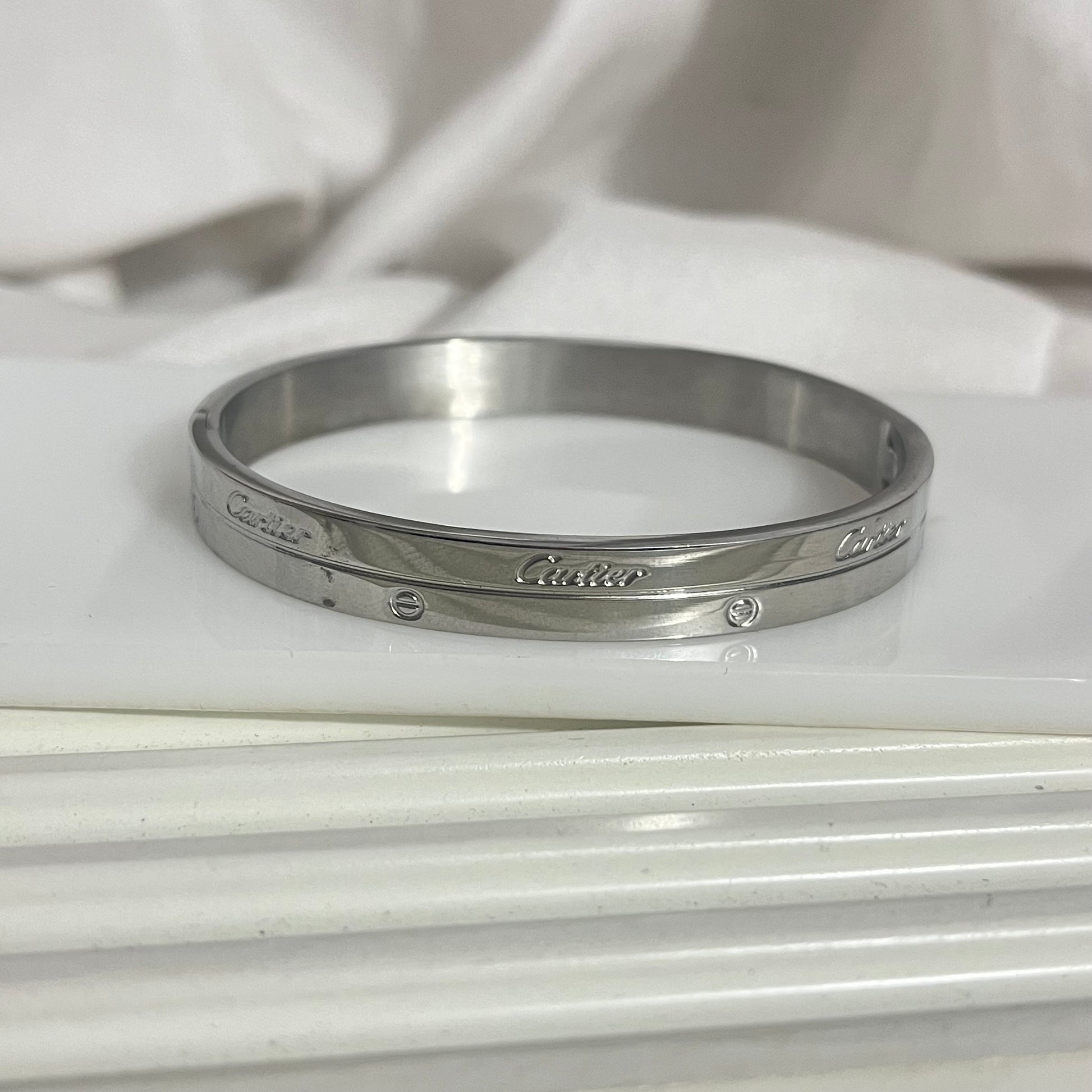 Silver Ct Classy Cuff