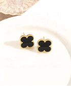 Mini Clover Gold Studs
