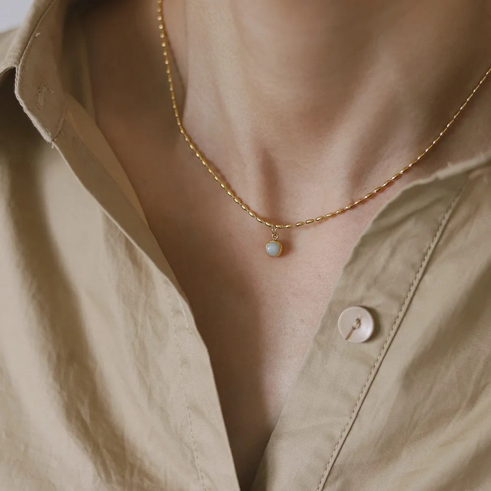 Ball Prom Gold Necklace