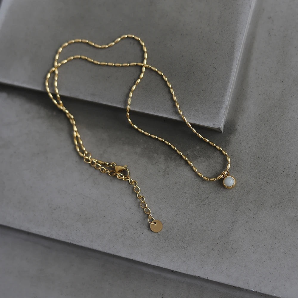 Ball Prom Gold Necklace