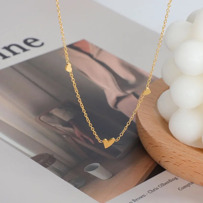 Meera Mini Heart Necklace