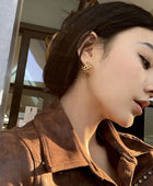 Darcie Net Gold Hoops
