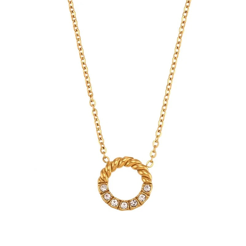 Eternal Circle Pretty Necklaces