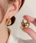 Betty Ball Gold Hoops