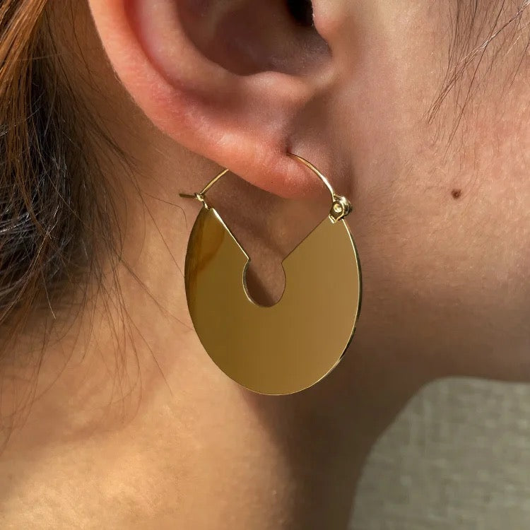 Kia Classy Gold Hoops